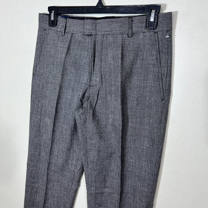 H&M REGULAR FIT CHECKERED DRESS PANT BRAND NEW WITHOUT STRETCH