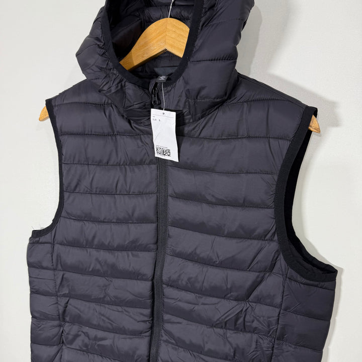 H&M SLEEVES LESS JACKET BRAND NEW WITH HOOD