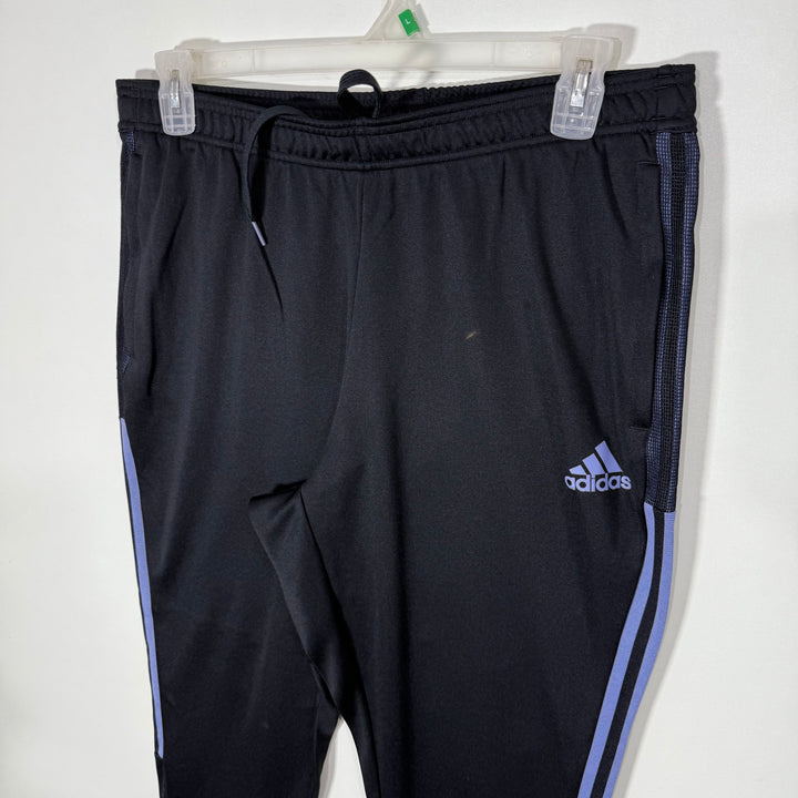 ADIDAS AEROREADY SPORT TROUSER SIDE ZIP POCKETS BLACK COLOUR