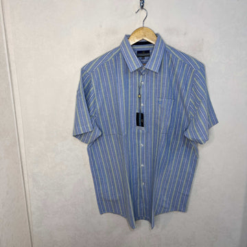 LINCOLN HALF SLEEVES COTTON SHIRT BRAND NEW - JS BROTHERS 