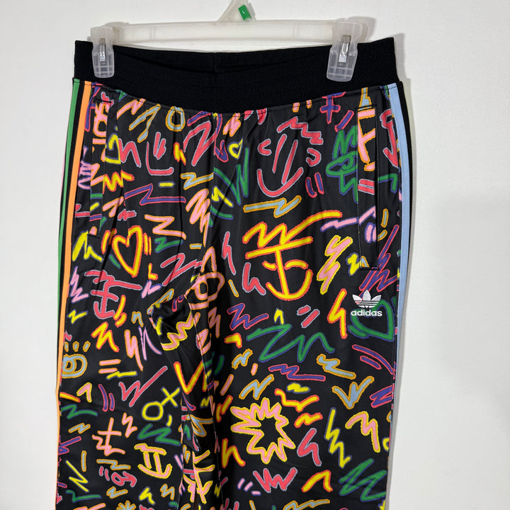 ADIDAS PRINTED SPORT TROUSER WITH SIDE ZIP POCKETS