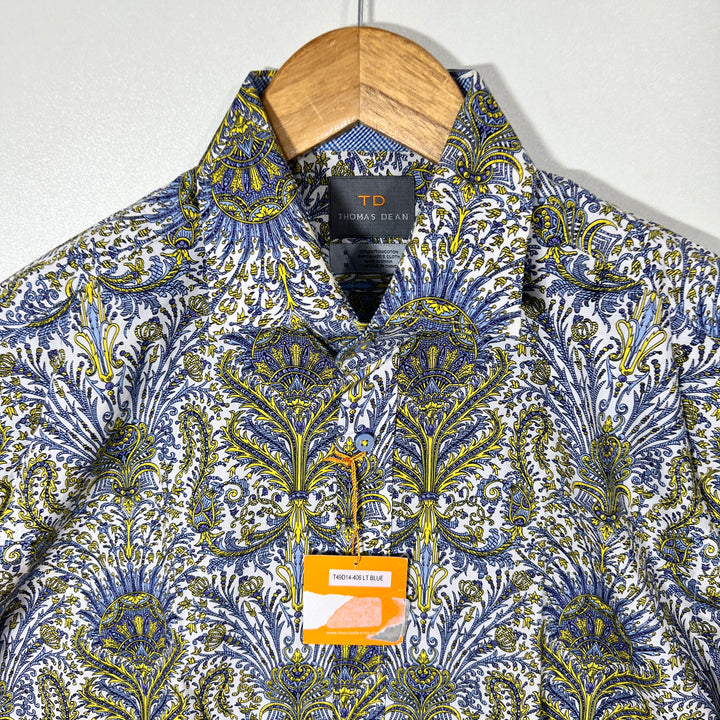 THOMAS DEAN CASUAL COTTON SHIRT BRAND NEW