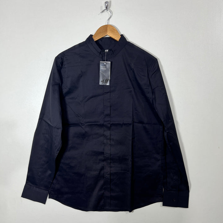 H&M SLIM FIT BEN COLLAR SHIRT BRAND NEW WITH STRETCH