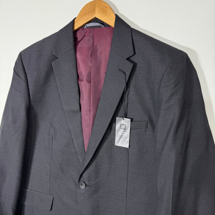 MARKS & SPENCER TAILORED FIT MACHINE WASHABLE BLAZER BRAND NEW CHARCOAL GREY