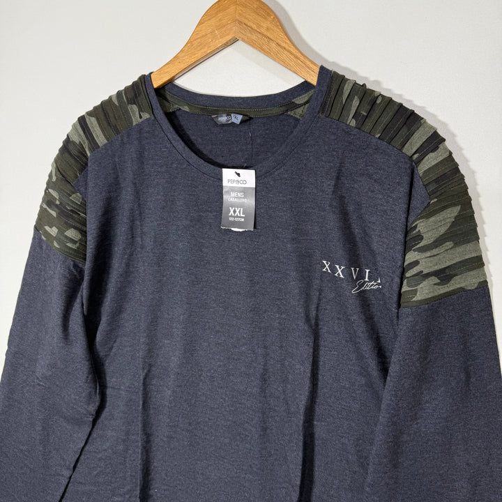 PEP&CO LONG SLEEVES COTTON TSHIRT BRAND NEW