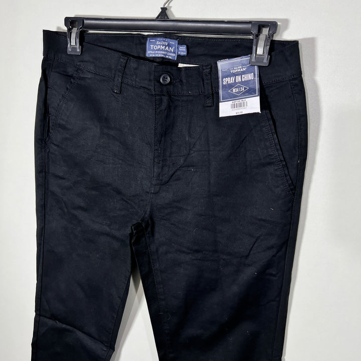 TOPMAN SKINNY FIT COTTON CHINO PANT BRAND NEW WITH STRETCH