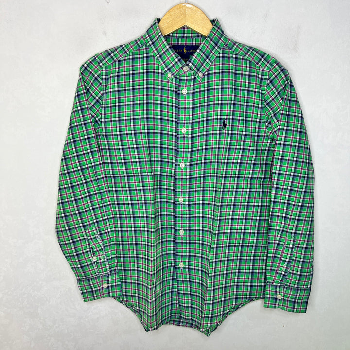 RALPH LAUREN POLO BUTTON DOWN COTTON SHIRT