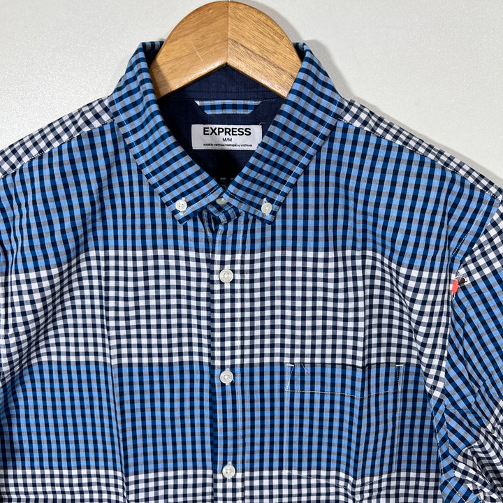 EXPRESS BUTTON DOWN CASUAL COTTON SHIRT