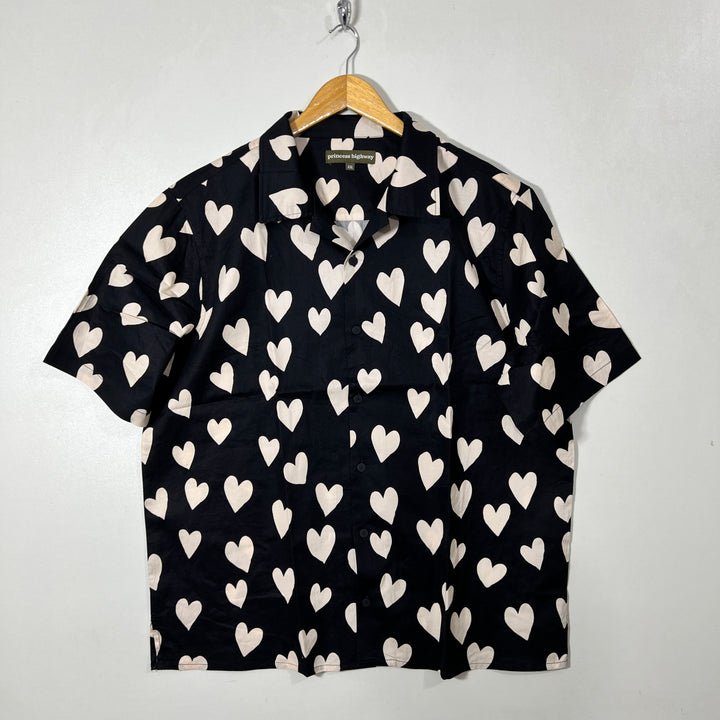 PRINCESS HIGHWAY SAFARI COLLAR HALF SLEEVES SHIRT