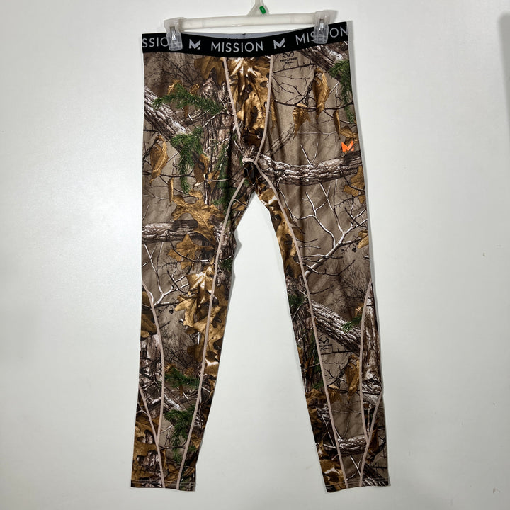 MISSION HUNTING PRINT SPORT COMPRESSION THIGHTS