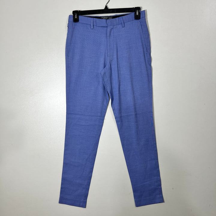 PRIMARK SLIM FIT SKY BLUE DRESS PANT WITHOUT STRETCH