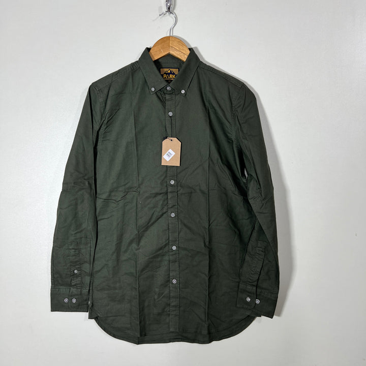 PARK BUTTON DOWN OXFORD COTTON SHIRT