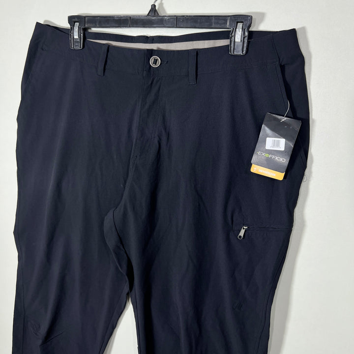 EXOFFICIO SUN PROTECTION PARACHUTE HYBRID KUKURA PANT BRAND NEW WITH STRETCH BLACK COLOUR