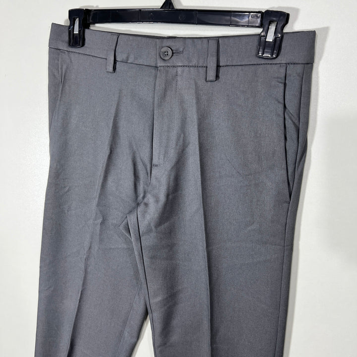 HAGGAR IN MOTION COMFORT FLEX WAISTBAND PERFORMANCE PANT WITH STRETCH