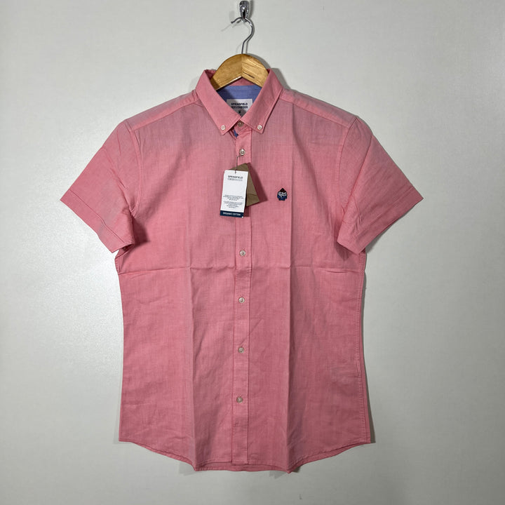 SPRINGFIELD BUTTON DOWN HALF SLEEVES SHIRT BRAND NEW