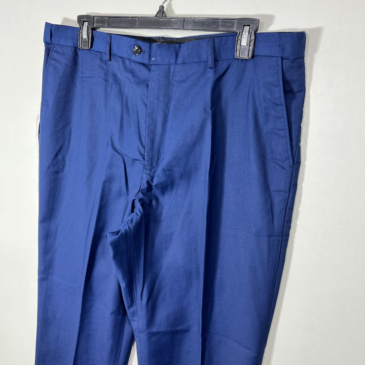 COOFANDY STRAIGHT FIT DRESS PANT BRAND NEW WITHOUT STRETCH BLUE COLOUR