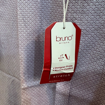 BRUNO MILANO HALF SLEEVES COTTON SHIRT BRAND NEW WITH STRETCH - JS BROTHERS 