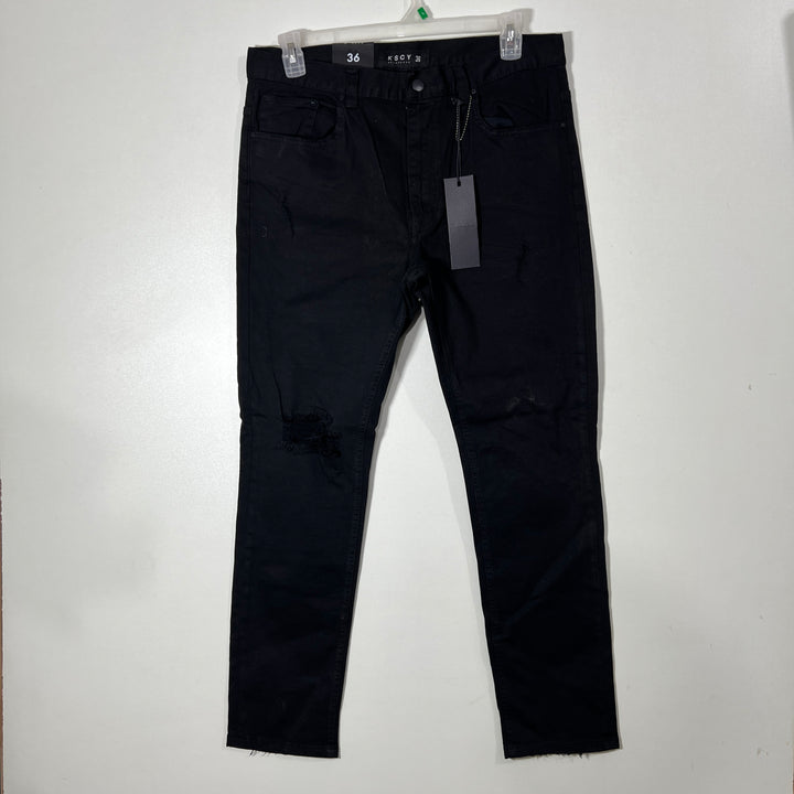 KSCY SLIM FIT DENIM PANT BRAND NEW WITH STRETCH BLACK COLOUR