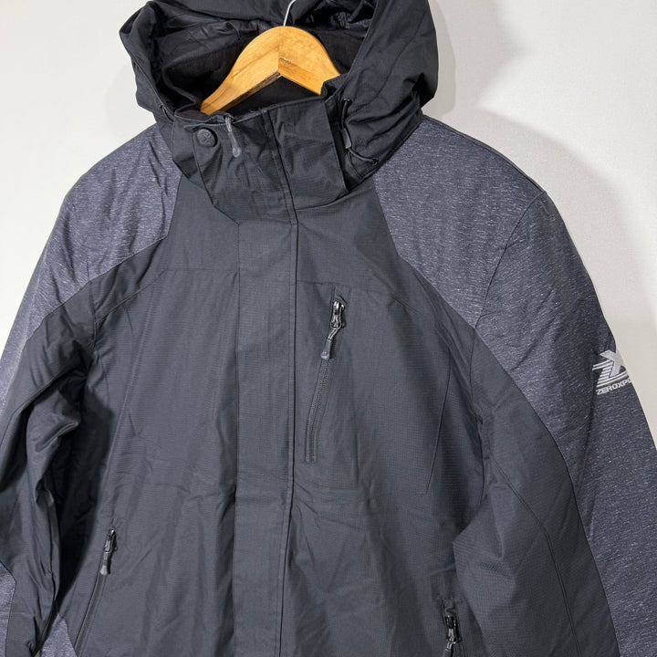 ZEROXPOSUR WINDBREAKER JACKET WITH DETACHABLE HOOD