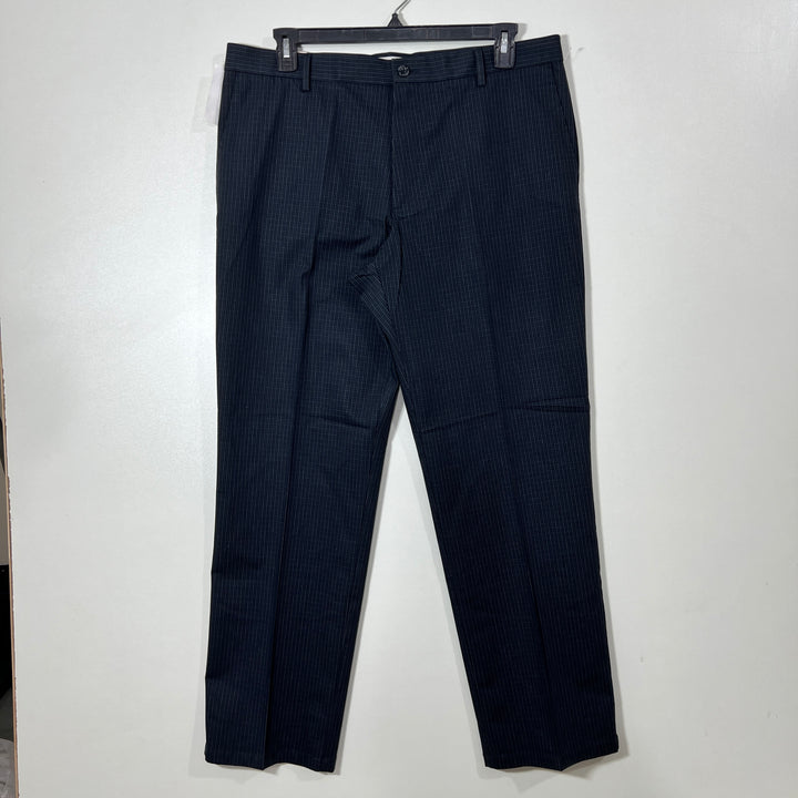 DOCKERS SIGNATUR KHAKI STRETCH PERFORMANCE INDIVIDUAL FIT WAISTBAND CHECKERED COTTON CHINO PANT BRAND NEW WITH STRETCH