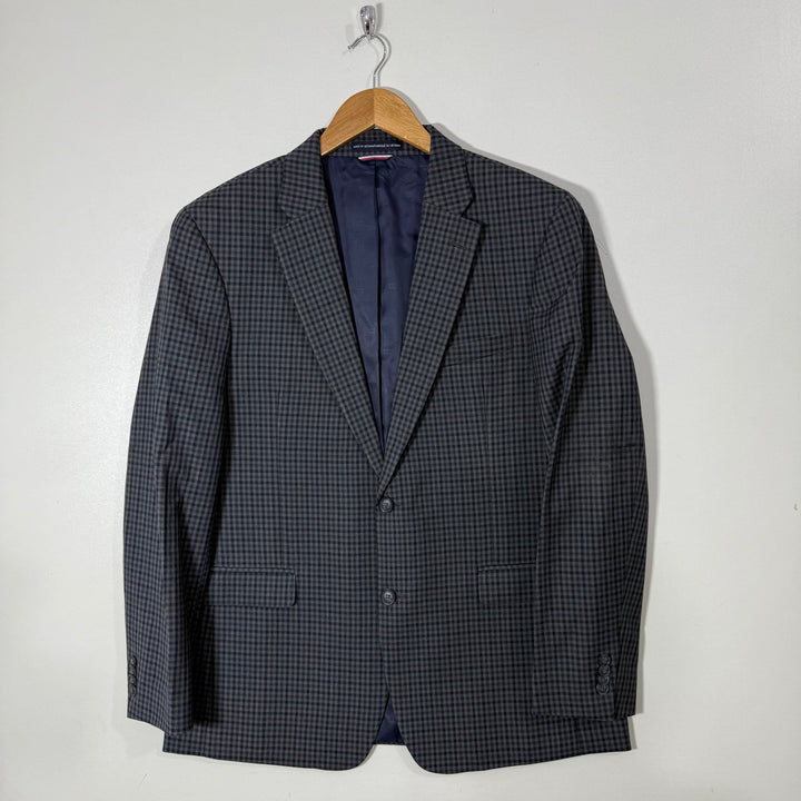 TOMMY HILFIGER REGULAR FIT  CHECKERED BLAZER