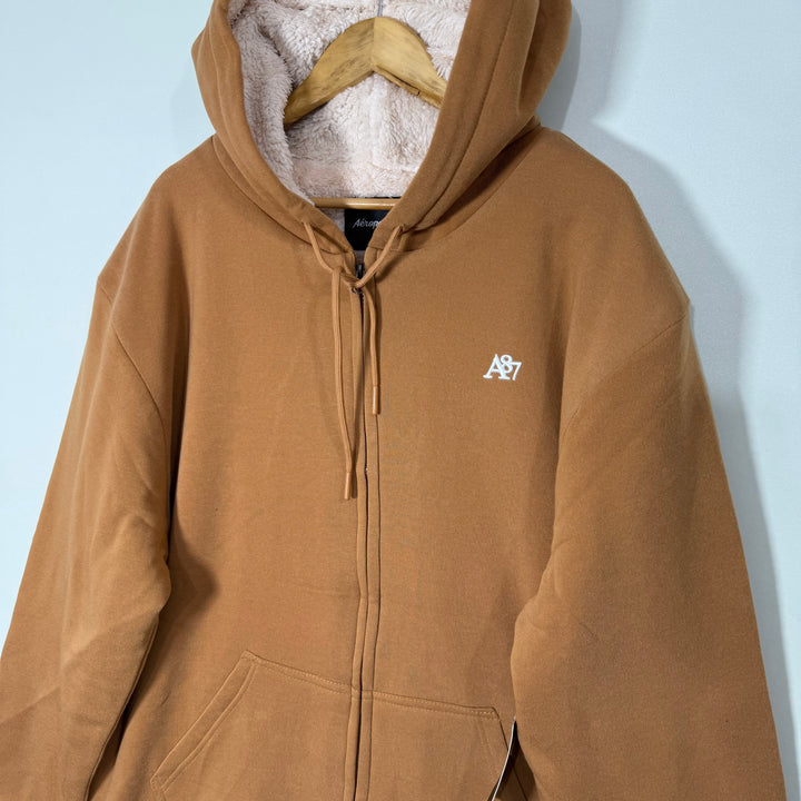 AEROPOSTALE SWEAT JACKET BRAND BEW INNER SHERPA