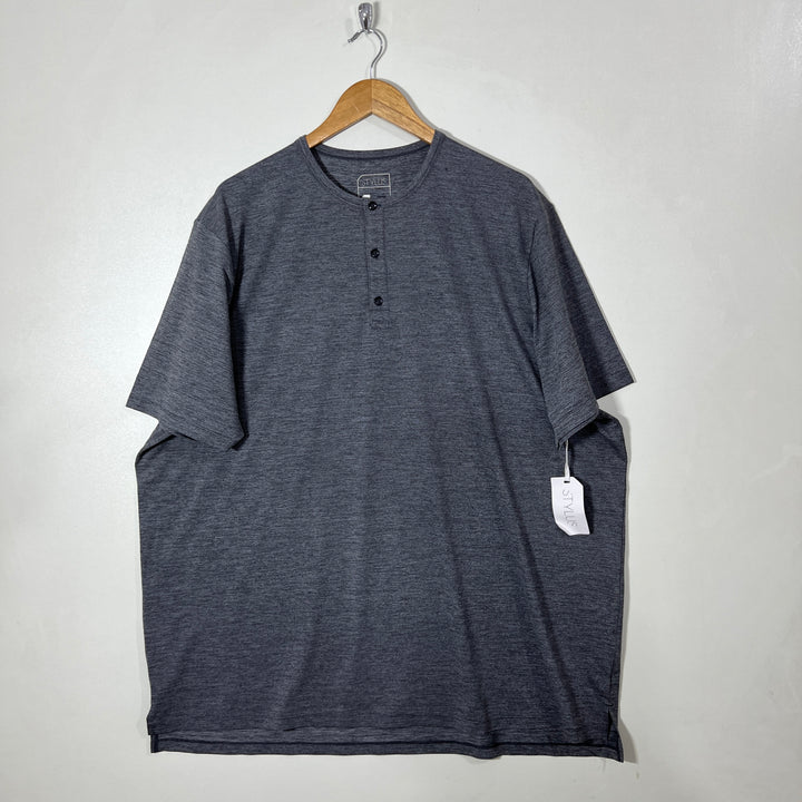STYLUS HENLEY COLLAR SPORT TSHIRT BRAND NEW