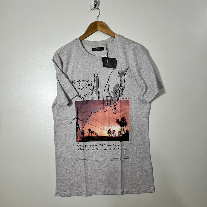 BERSHKA COTTON TSHIRT BRAND NEW