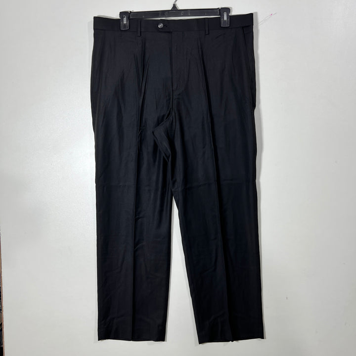CROFT & BARROW LOOSE FIT FLAT FRONT COMFORT DRESS PANT BRAND NEW WITH STRETCH