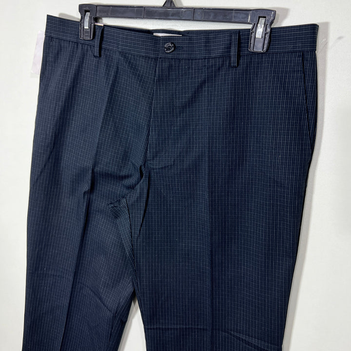 DOCKERS SIGNATUR KHAKI STRETCH PERFORMANCE INDIVIDUAL FIT WAISTBAND CHECKERED COTTON CHINO PANT BRAND NEW WITH STRETCH
