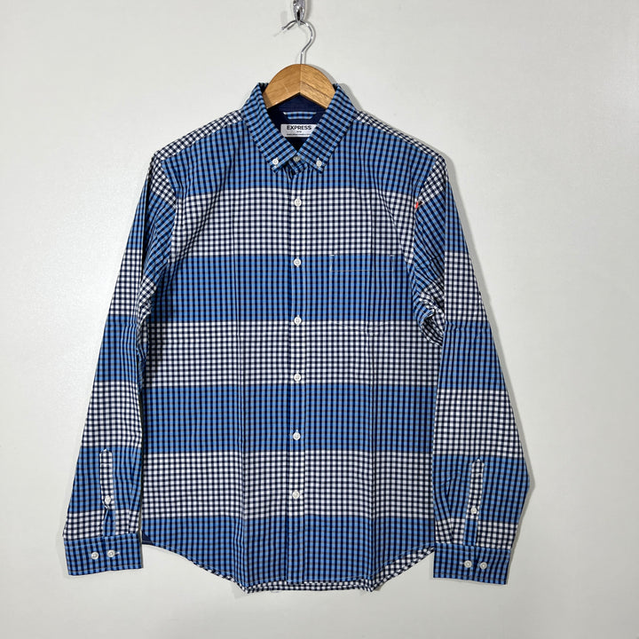 EXPRESS BUTTON DOWN CASUAL COTTON SHIRT