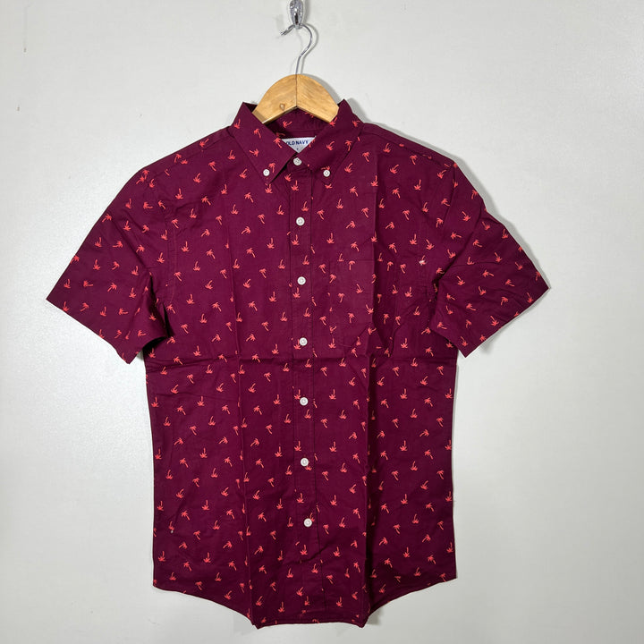 OLD NAVY BUTTON DOWN HALF SLEEVES SHIRT