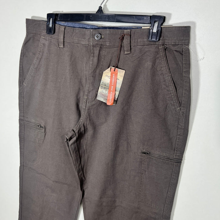 CLEAR WATER LOOSE FIT CARGO COTTON PANT BRAND NEW STRETCH FOR COMFORT