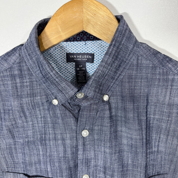VAN HEUSEN BUTTON DOWN CASUAL COTTON SHIRT