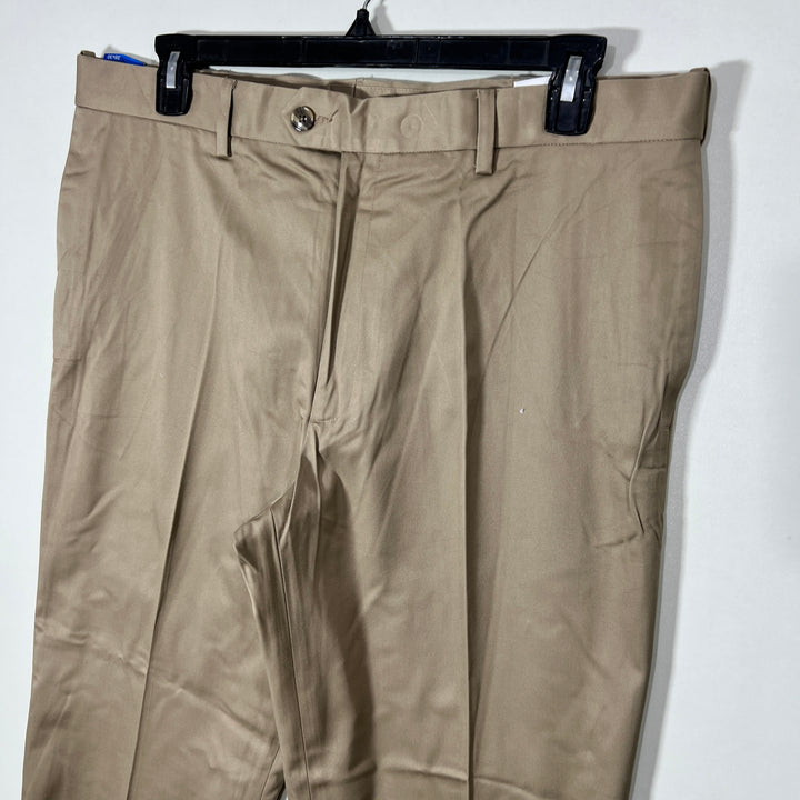 PERRY ELLIS PORTFOLIO PREMIUM FLEX TWILL LOOSE FIT COTTON CHINO PANT BRAND NEW WITH STRETCH