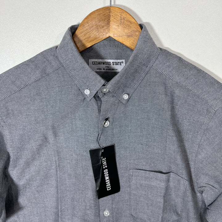 CEDAR WOOD STATE HALF SLEEVES  BUTTON DOWN SHIRT BRAND NEW