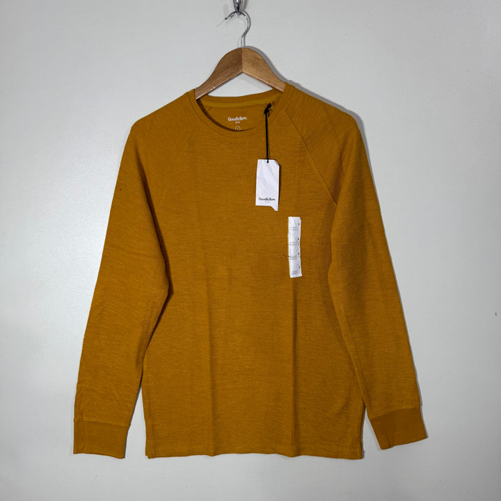 GOOD FELLOW &CO KNITWEAR LONG SLEEVES COTTON TSHIRT BRAND NEW