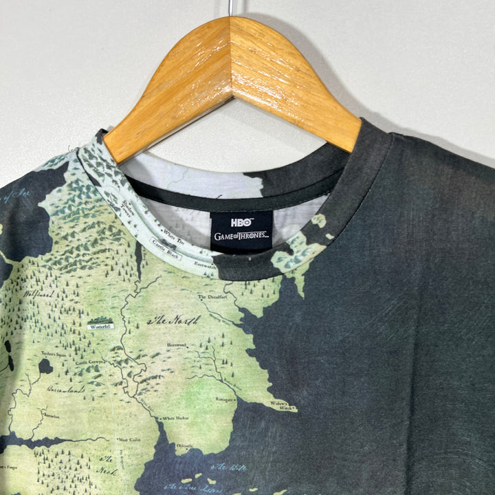 GAME OF THRONES PRINTED  COTTON TSHIRT