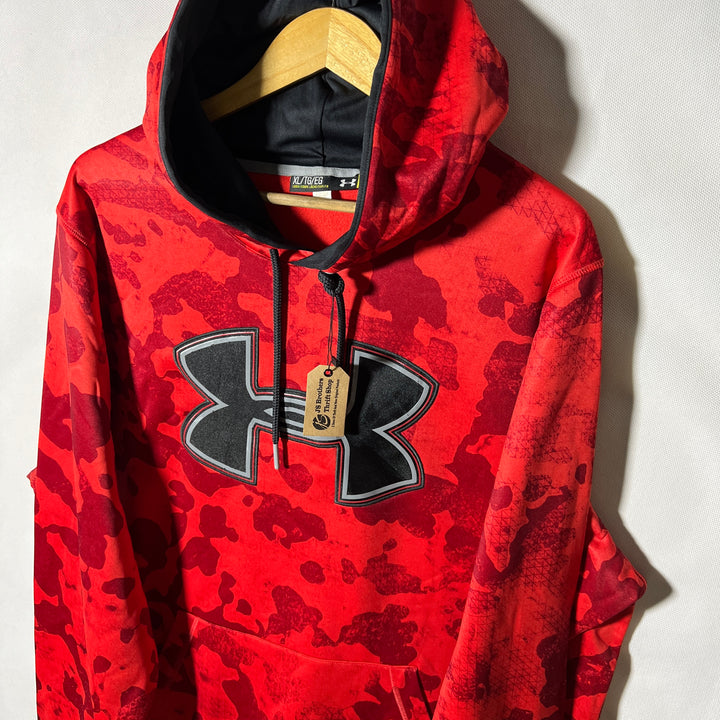 UNDER ARMOUR CAMOUFLAGE SPORT HOODIE INNER FLEECE