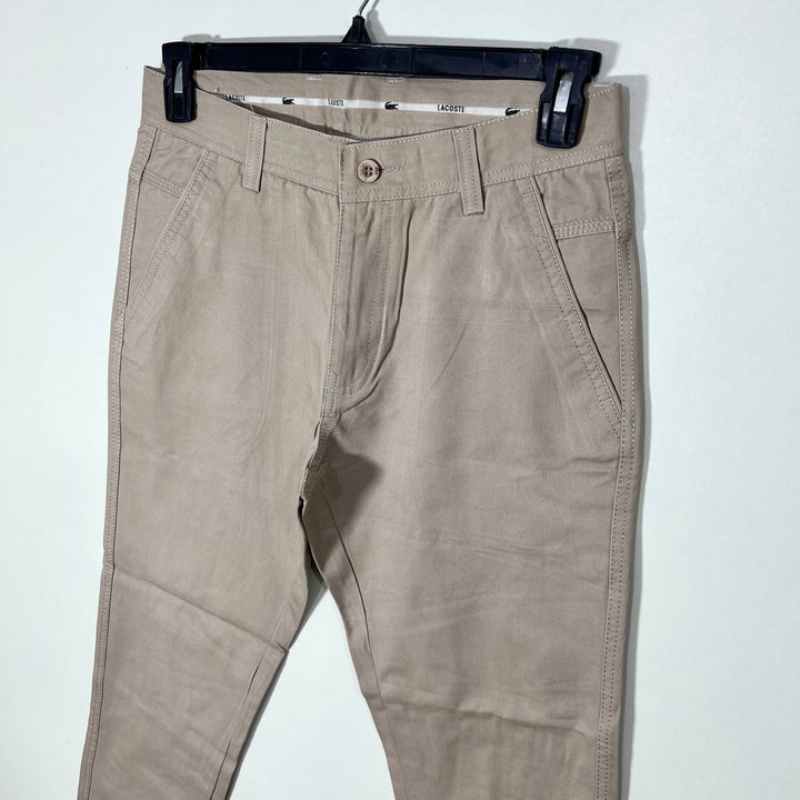 LACOSTE SLIM FIT COTTON CHINO PANT WITHOUT STRETCH