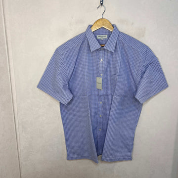GREENWOODS HALF SLEEVES COTTON SHIRT BRAND NEW - JS BROTHERS 