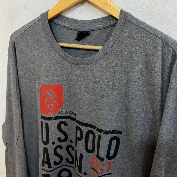 US POLO ASSN LONG SLEEVES COTTON TSHIRT BRAND NEW