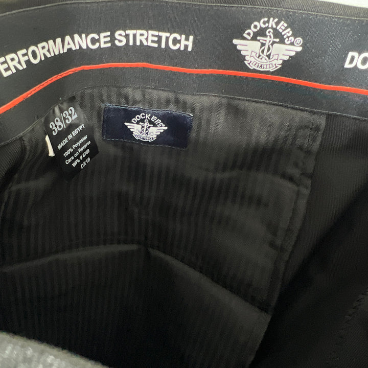 DOCKERS PERFORMANCE DRESS PANT WITHOUT STRETCH BLACK COLOUR