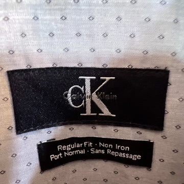 CALVIN KLEIN REGULAR FIT NON IRON SEMI FORMAL COTTON SHIRT - JS BROTHERS 