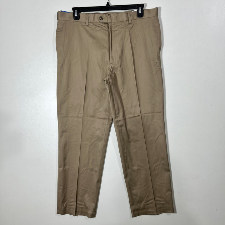 PERRY ELLIS PORTFOLIO PREMIUM FLEX TWILL LOOSE FIT COTTON CHINO PANT BRAND NEW WITH STRETCH