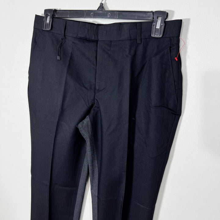 BOOHOOMAN SLIM FIT DRESS PANT WITHOUT STRETCH BLACK COLOUR