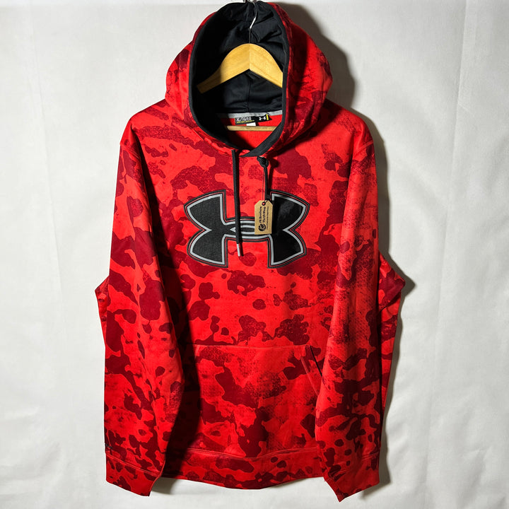 UNDER ARMOUR CAMOUFLAGE SPORT HOODIE INNER FLEECE