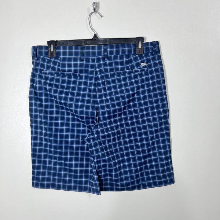 GREG NORMAN CHECKERED GOLF SHORT
