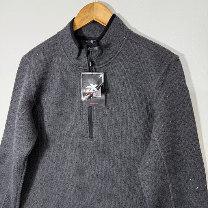 ZEROXPOSUR HALF ZIP PERFORMANCE KNITWEAR SWEATER BRAND NEW