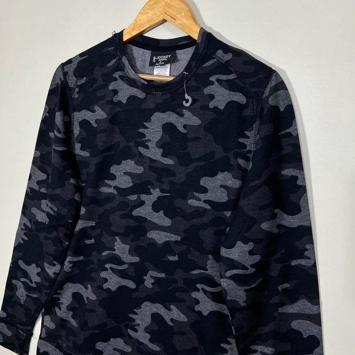 JOCKEY SPORT CAMOUFLAGE SWEATSHIRT INNER FLEECE